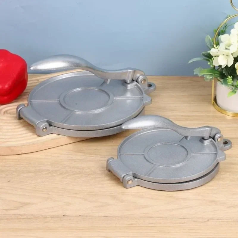 Tortilla Press Maker 16/20cm – Aluminum Alloy Manual Roti, Pizza & Flatbread Tool