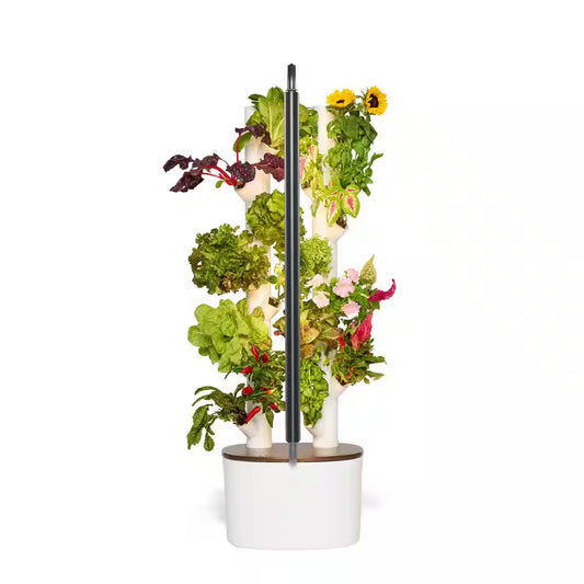 Transform Your Space with the Studio Hydroponics Growing System Kit - Grow 16 Non-GMO Indoor Plants Effortlessly with Smart LED Grow Lights