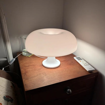 Illuminate Your Space with the Italy Designer LED Mushroom Table Lamp - Perfect for Modern Bedrooms and Living Rooms