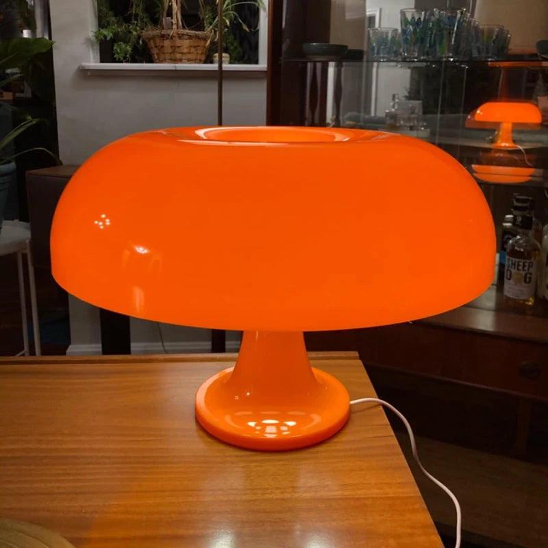 Illuminate Your Space with the Italy Designer LED Mushroom Table Lamp - Perfect for Modern Bedrooms and Living Rooms