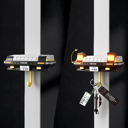 AE86 Car Decoration Key Storage Rack Creative Car Headlight Key Hook Drift AE86 Car Keyring Ornaments and Accessories Key Chain