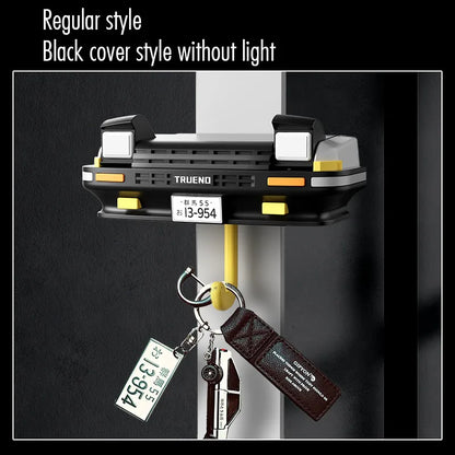 AE86 Car Decoration Key Storage Rack Creative Car Headlight Key Hook Drift AE86 Car Keyring Ornaments and Accessories Key Chain